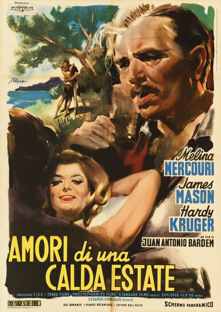 Amori di una calda estate - Manifesto 1