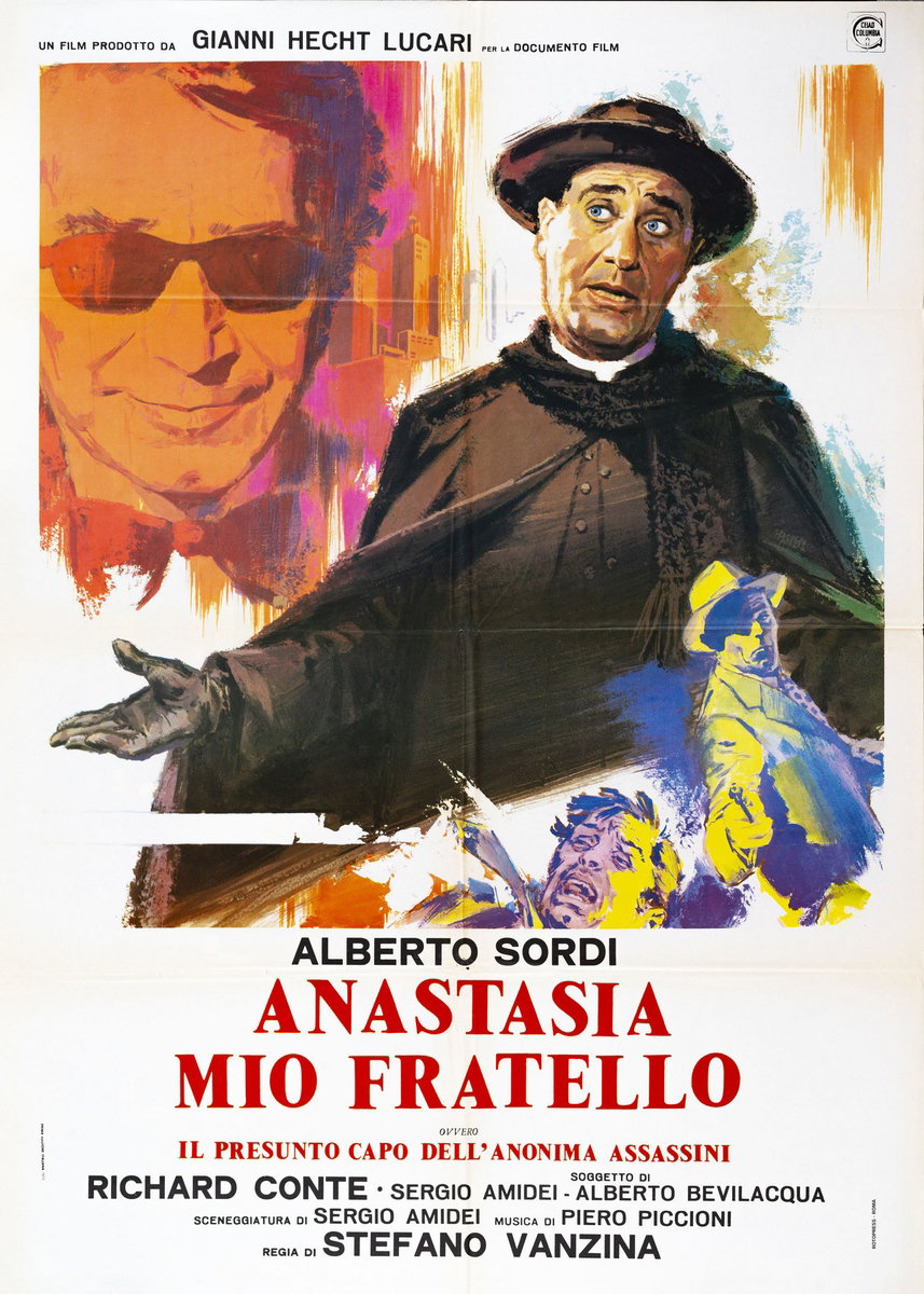 Manifesto 3 per il film Anastasia mio fratello (1973)