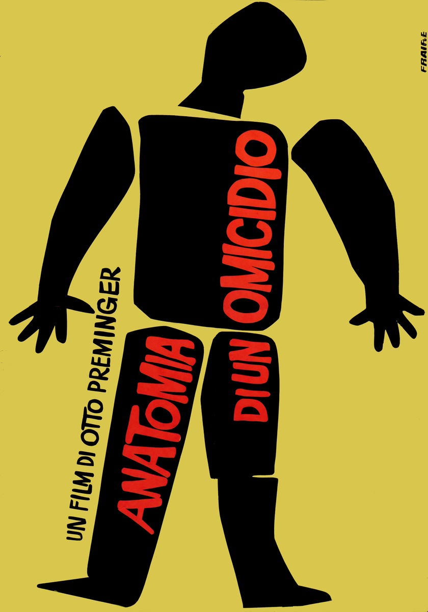 Anatomia di un omicidio - Manifesto 1