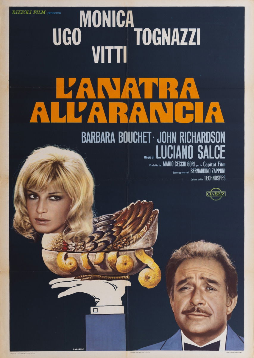 L'anatra all'arancia - Manifesto 1