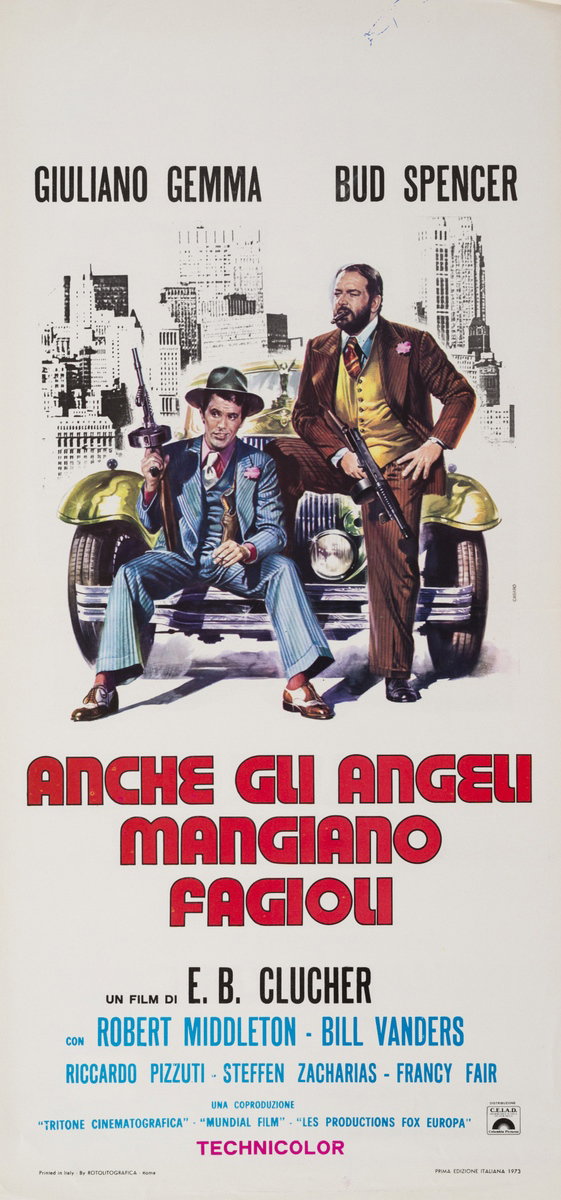 Anche gli angeli mangiano fagioli - Locandina 2