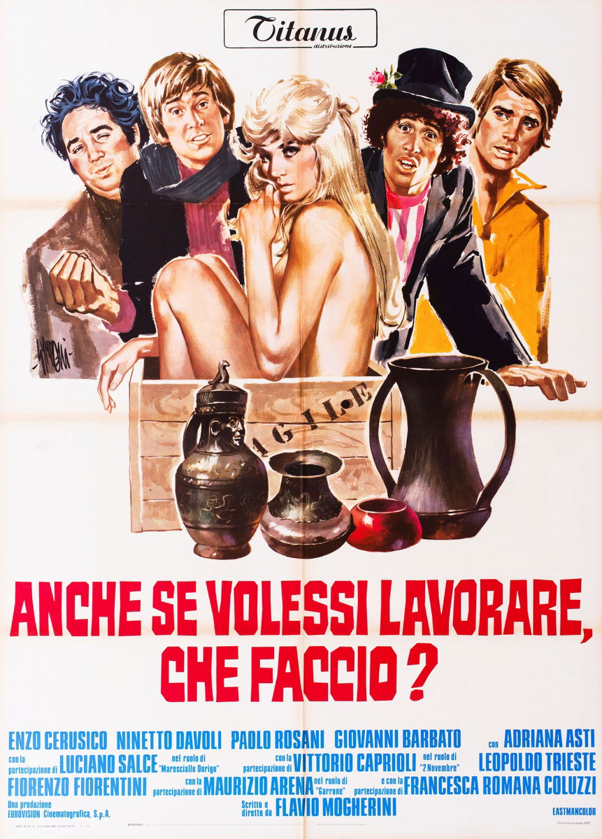 Anche se volessi lavorare, che faccio? - Manifesto 1