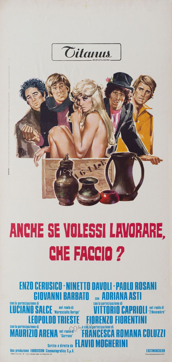 Anche se volessi lavorare, che faccio? - Locandina 1