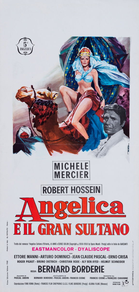 Angelica e il gran sultano - Locandina 1