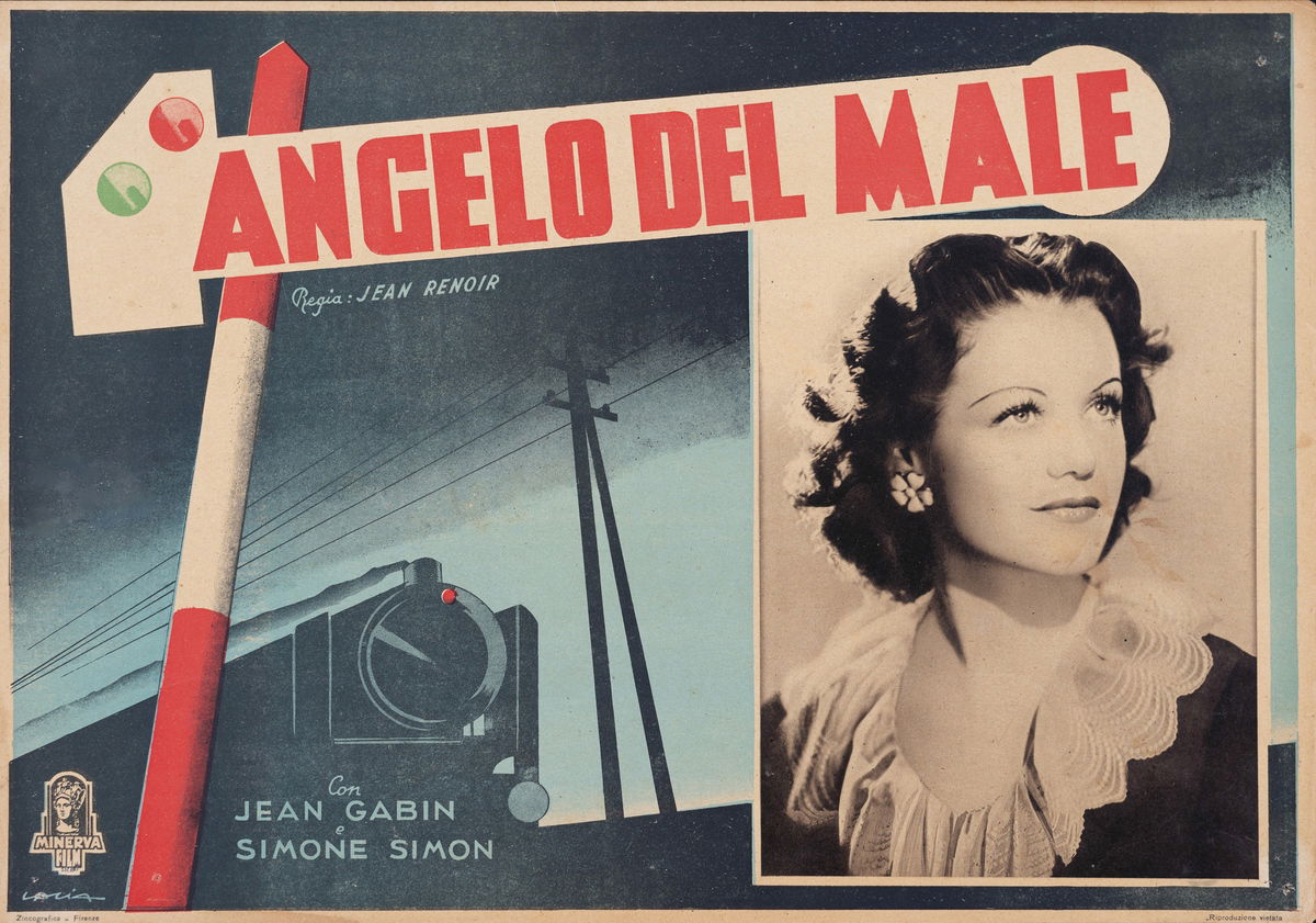 La Bête Humaine - Fotobusta 1