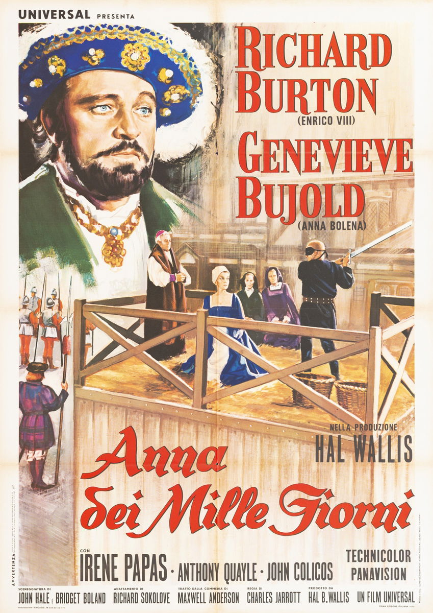 Anna dei mille giorni - Manifesto 1