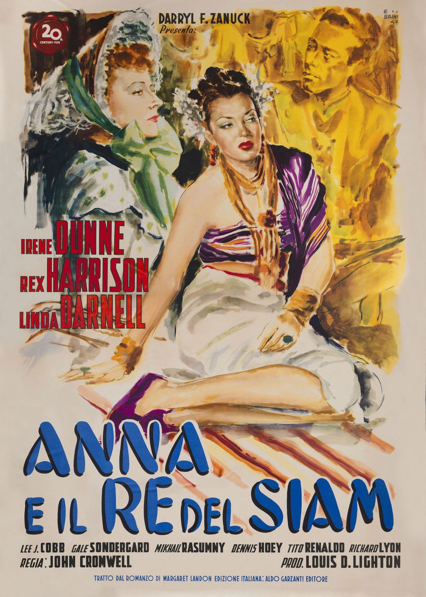 Anna e il re del Siam - Manifesto 1