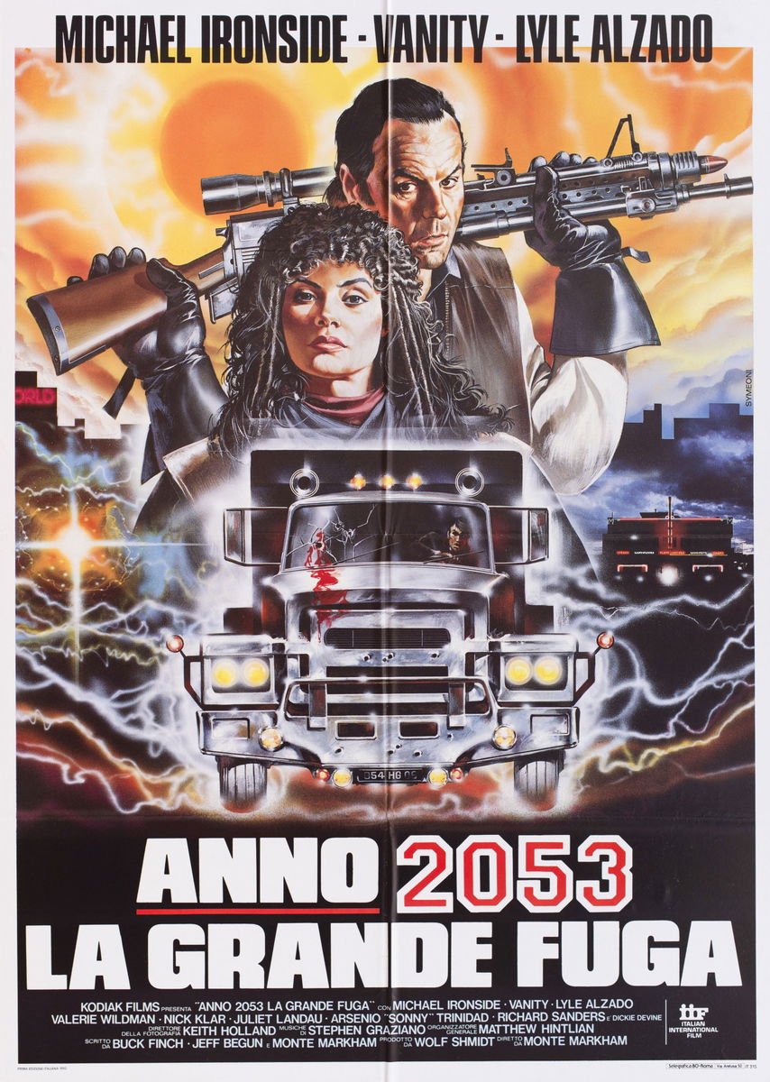 Anno 2053 - La grande fuga - Manifesto 1