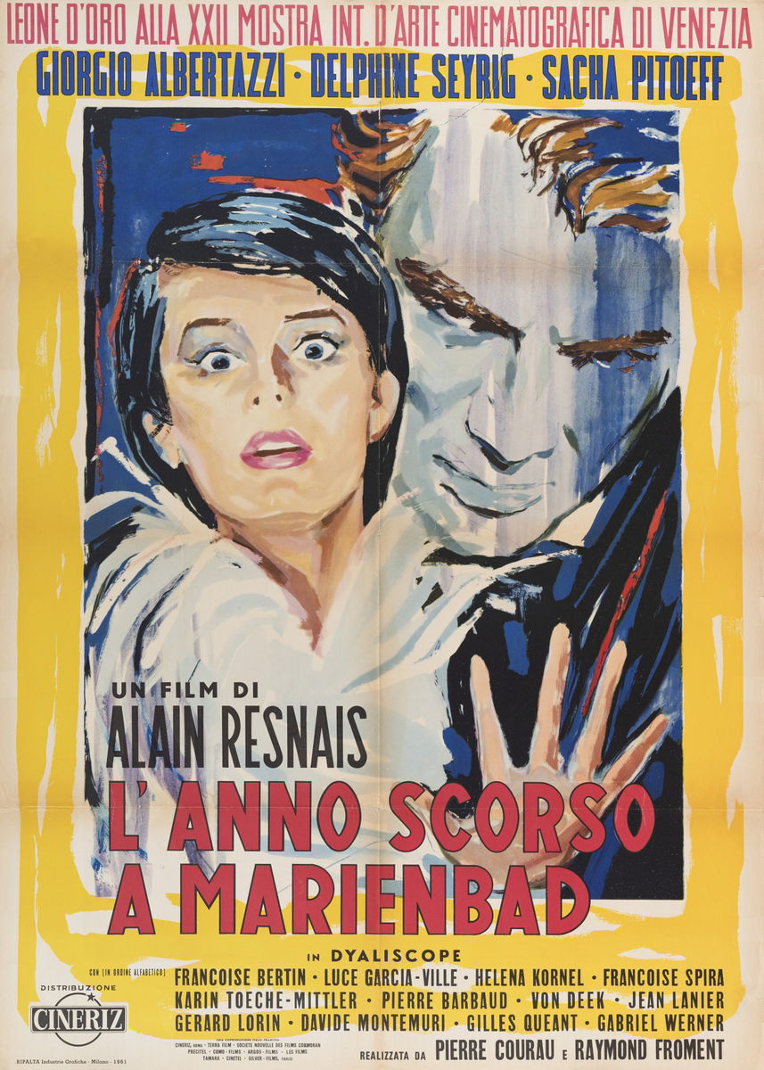 L'anno scorso a Marienbad - Manifesto 1