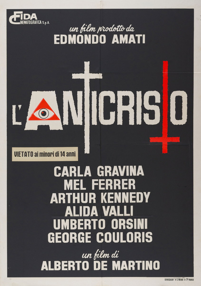 Manifesto 2 per il film L'anticristo (1974)