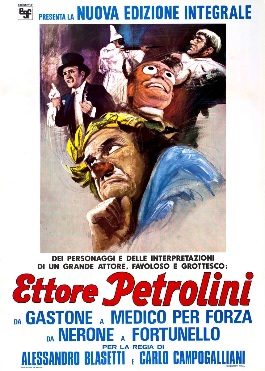 Antologia di Ettore Petrolini - Manifesto 1