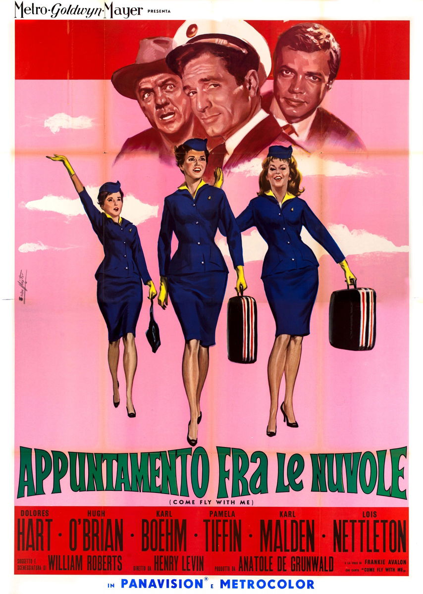 Appuntamento fra le nuvole - Manifesto 1