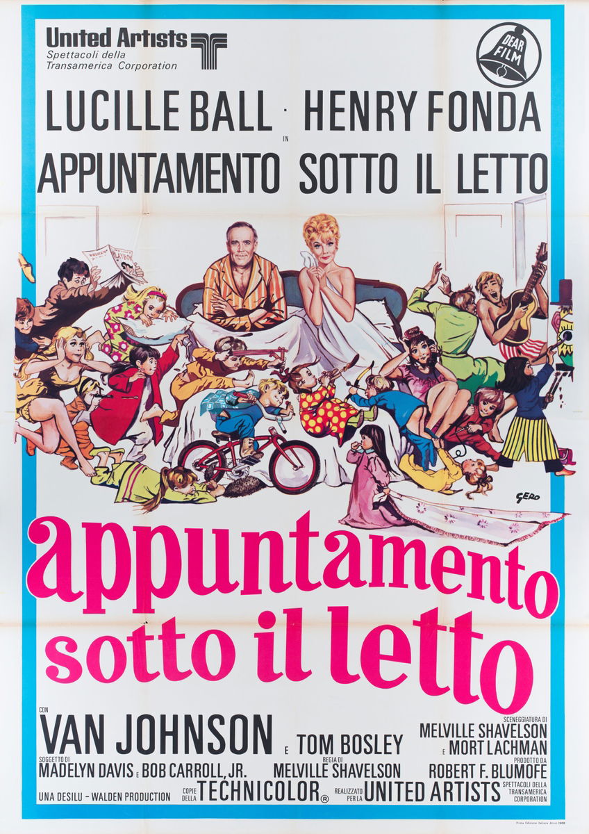 Appuntamento sotto il letto - Manifesto 1