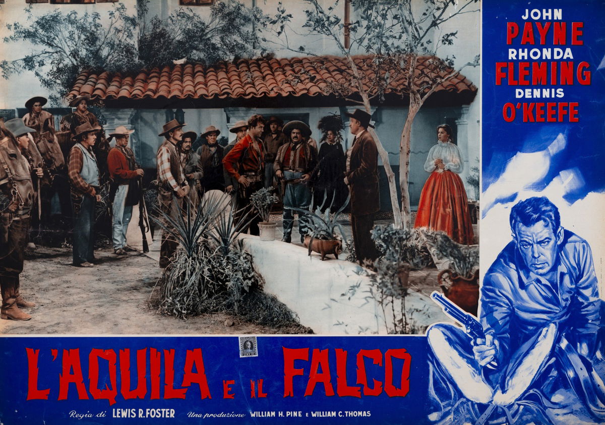 L'aquila e il falco - Fotobusta 1