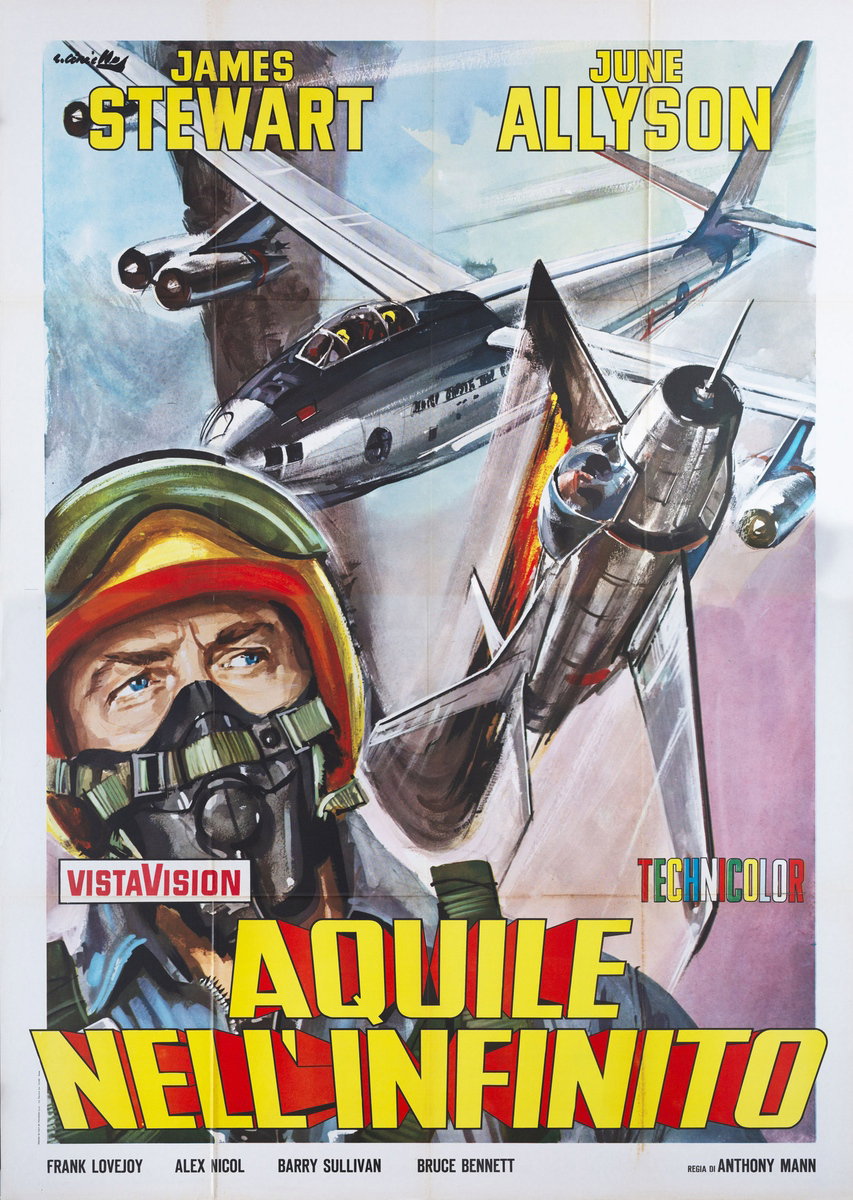 Poster 4 for the film Strategic Air Command (1955), painted by Averardo Ciriello