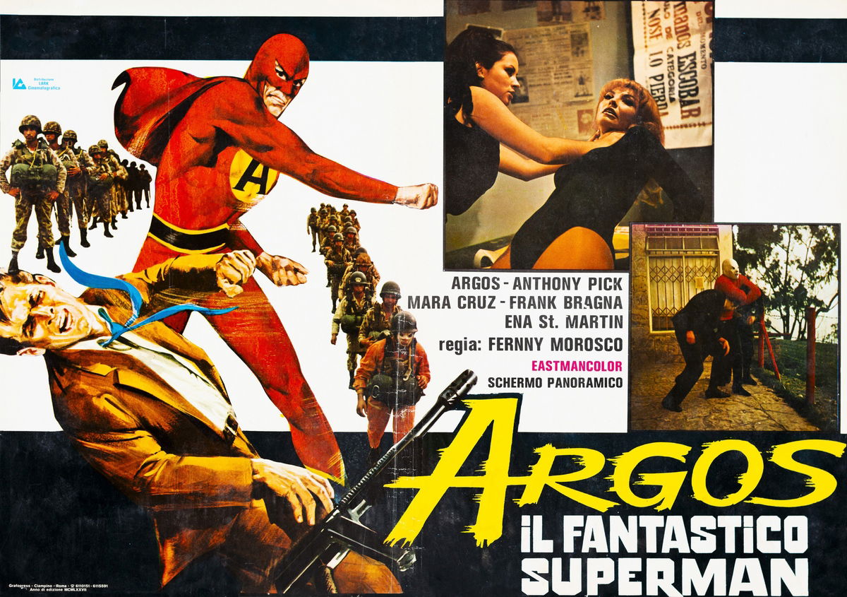 Argos il fantastico superman - Fotobusta 1