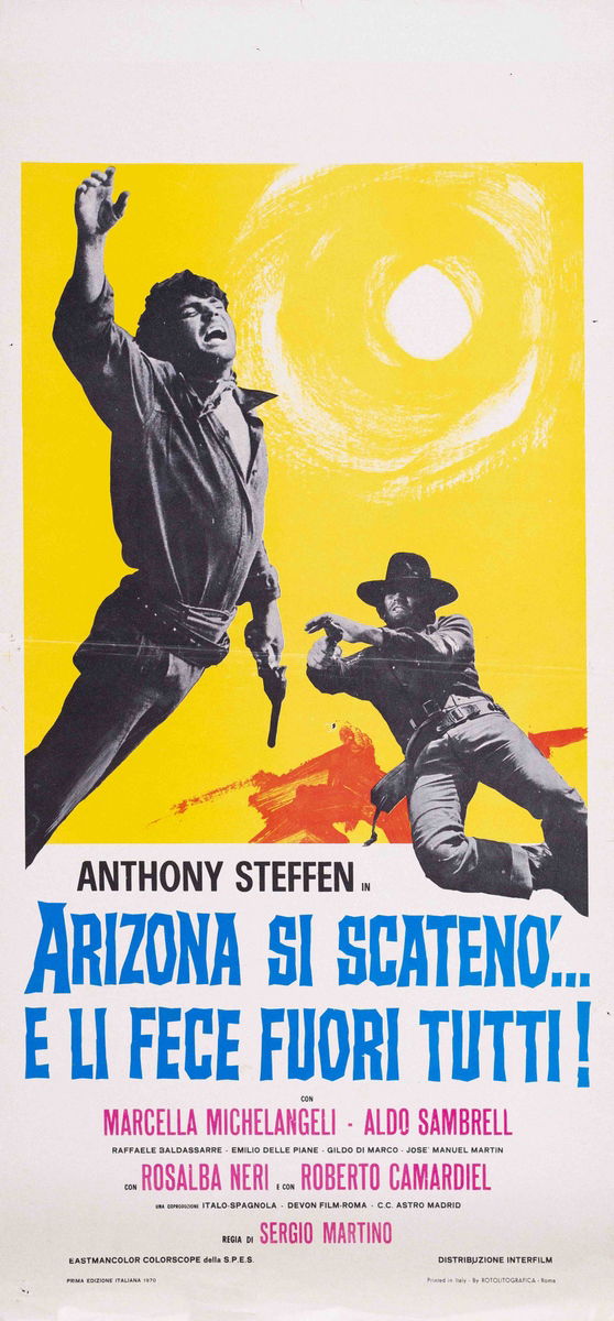 Arizona si scatenò... e li fece fuori tutti! - Locandina 1