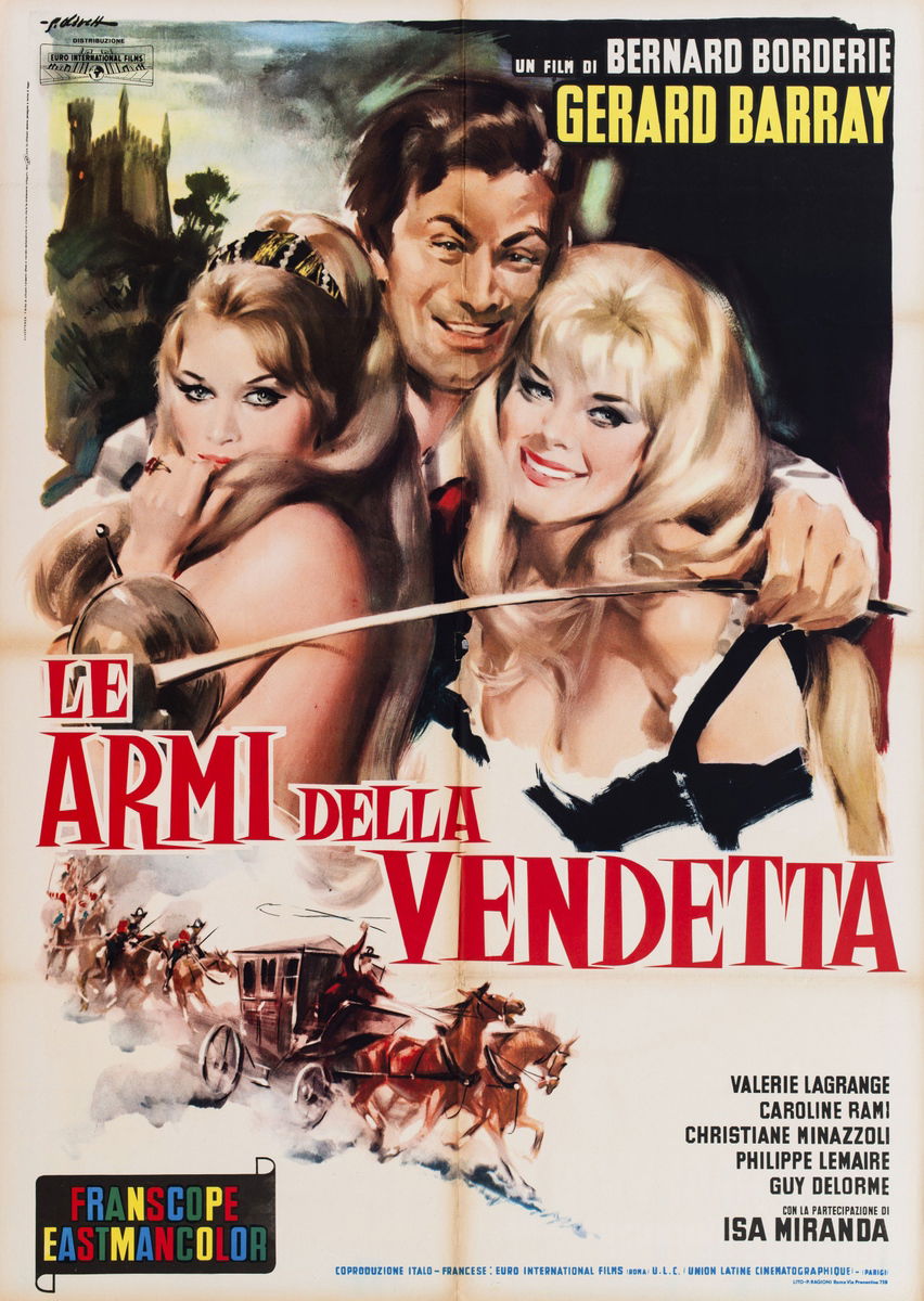 Le armi della vendetta - Manifesto 1