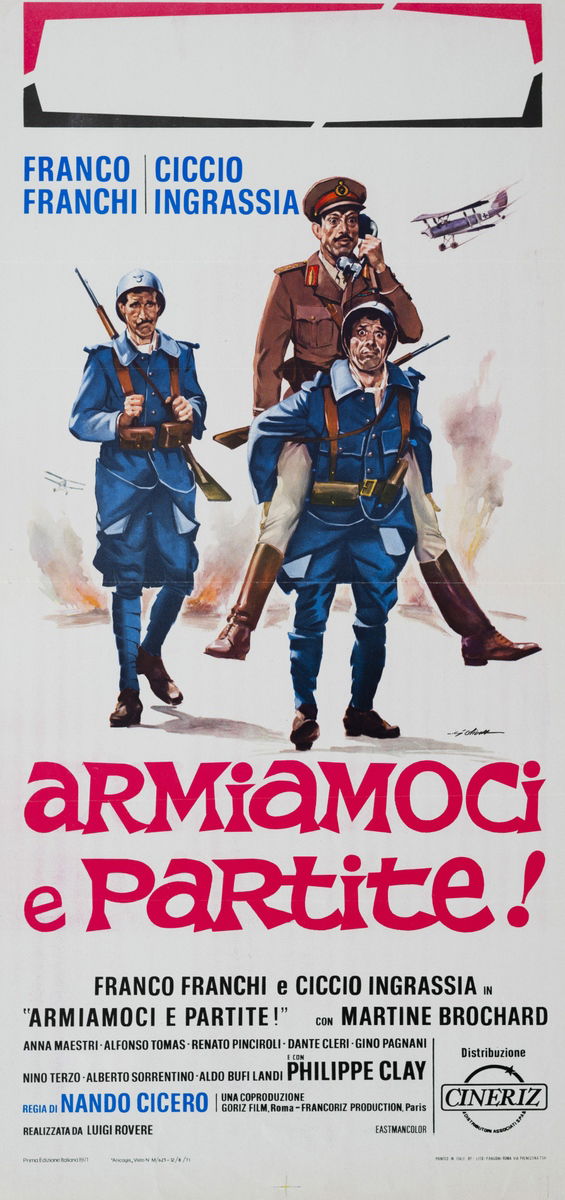 Armiamoci e partite! - Locandina 1