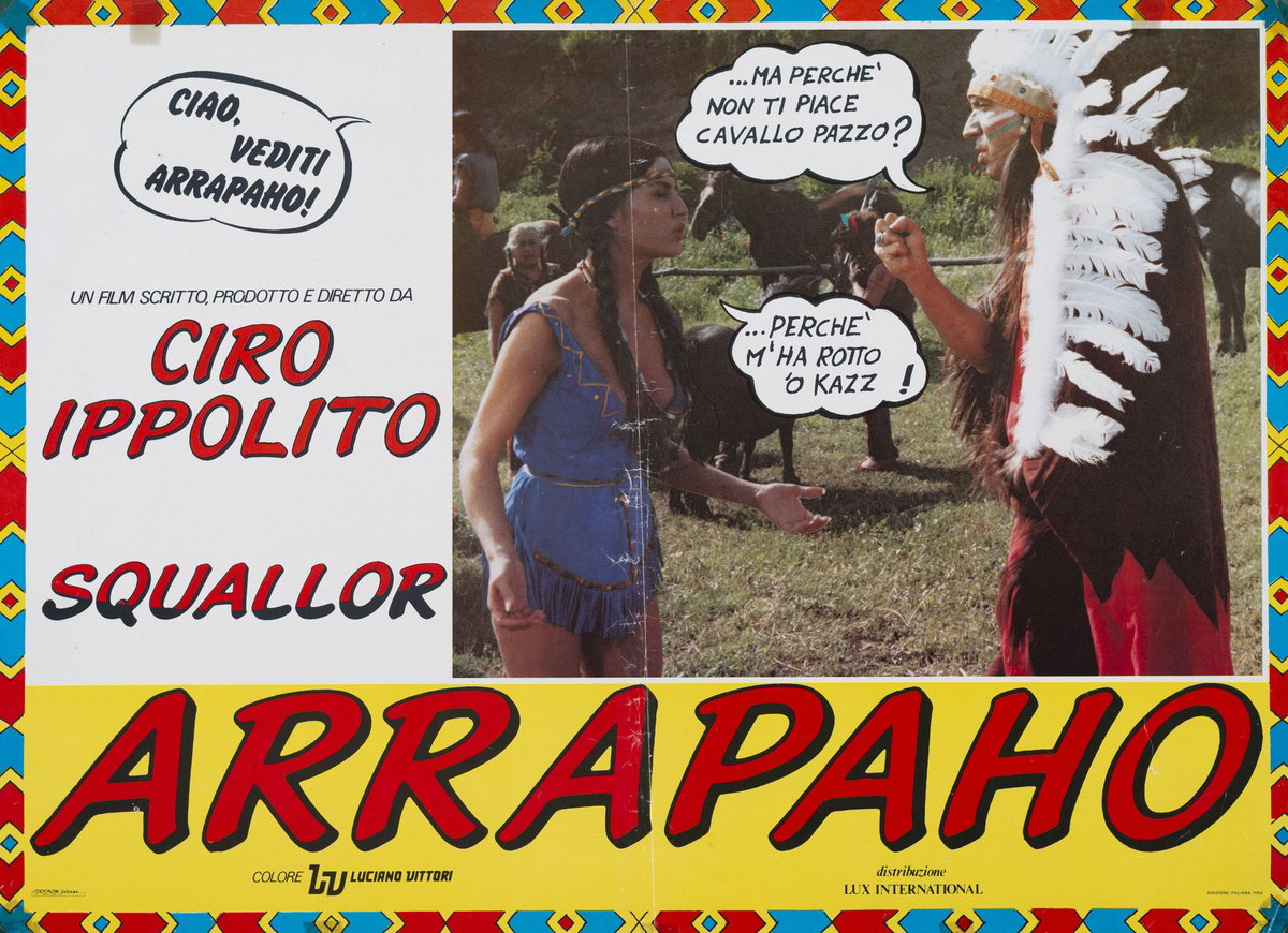 Fotobusta 2 per il film Arrapaho (1984)