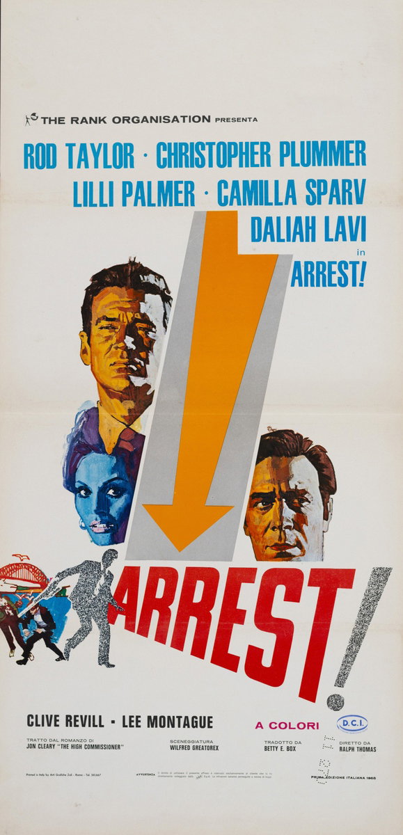 Locandina 2 for the film Nobody Runs Forever (1968)