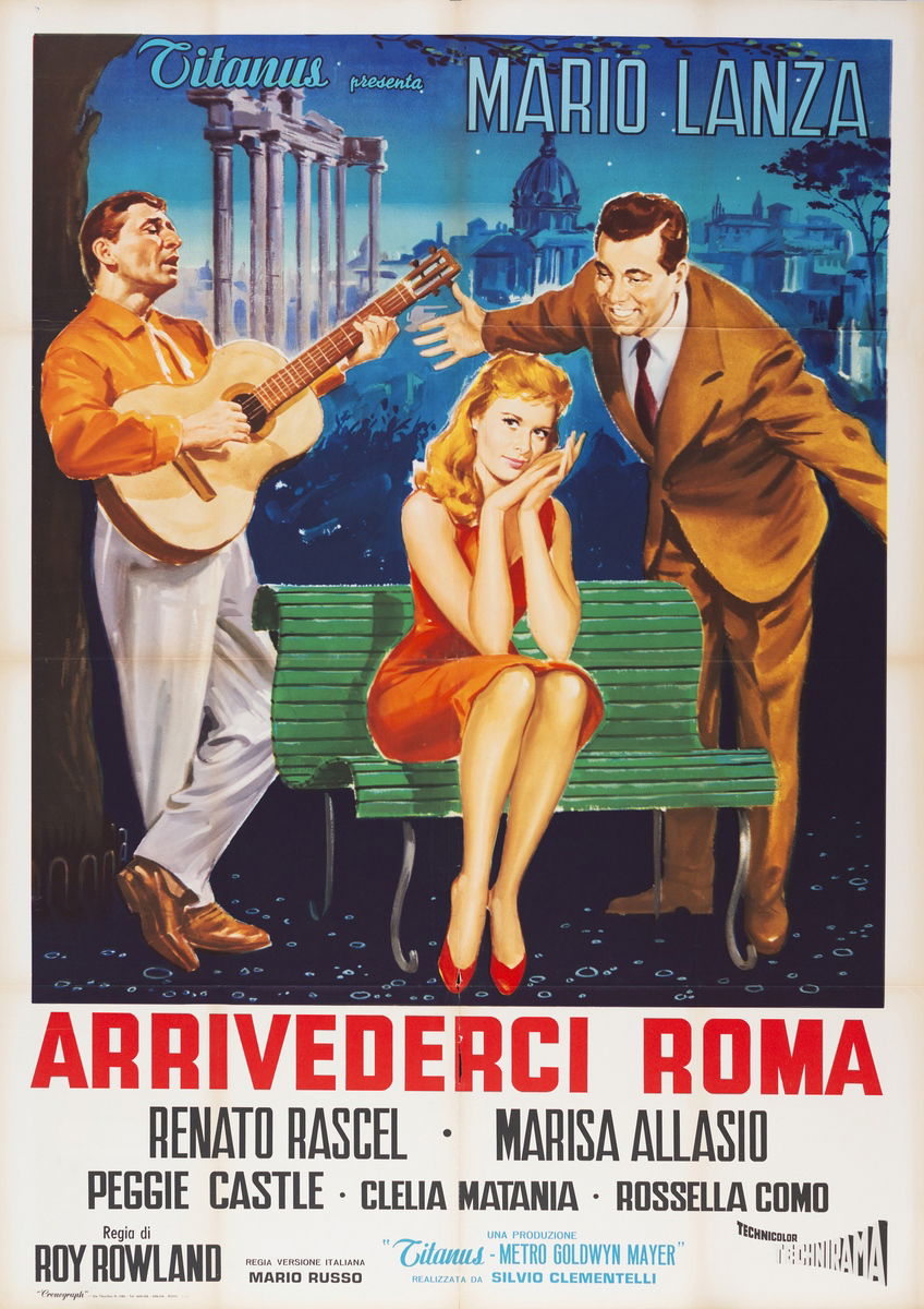 Arrivederci Roma - Manifesto 1