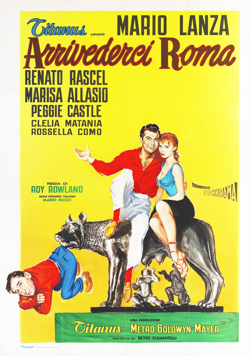 Arrivederci Roma - Manifesto 2