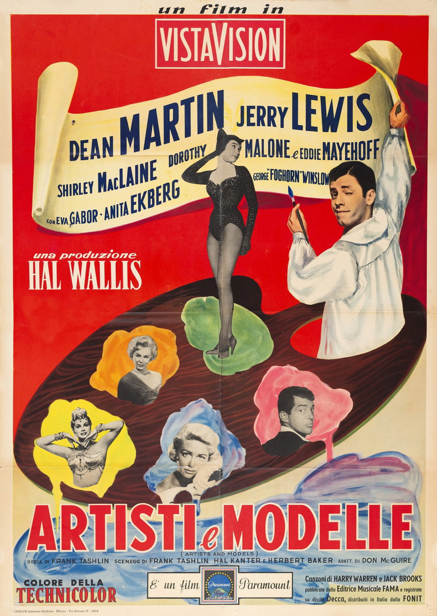 Artisti e modelle - Manifesto 2