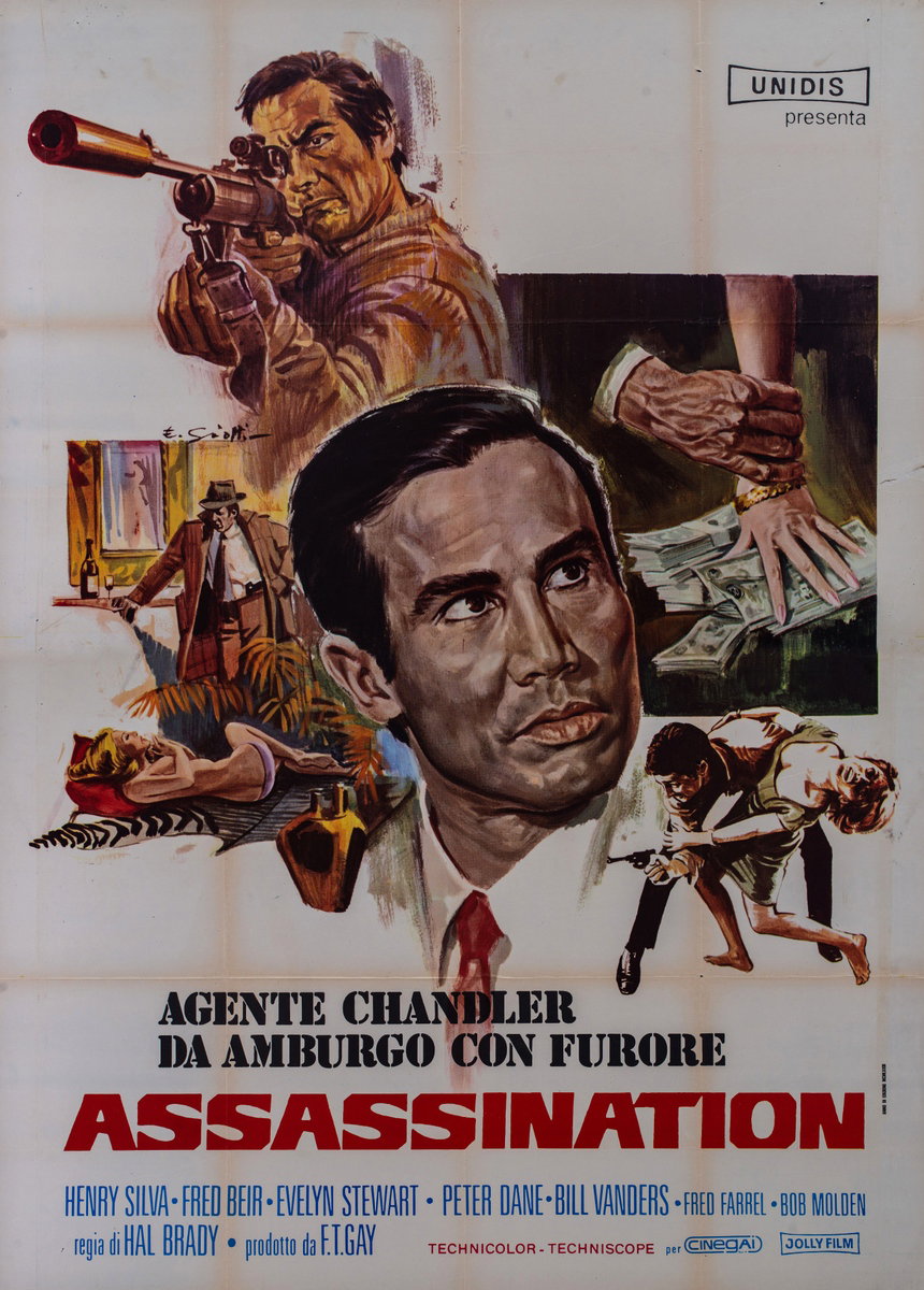 Manifesto 2 per il film Assassination (1967)