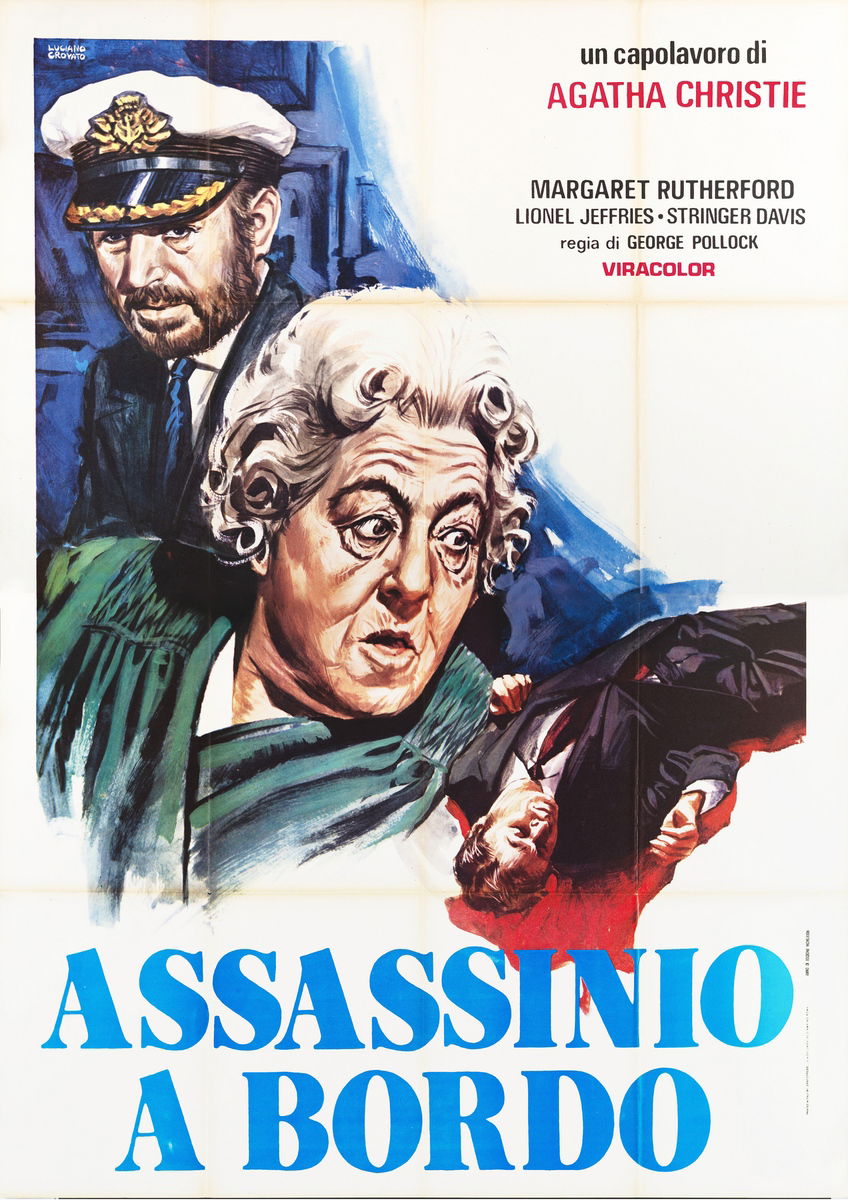 Assassinio a bordo - Manifesto 1