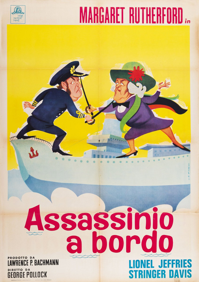 Assassinio a bordo - Manifesto 3