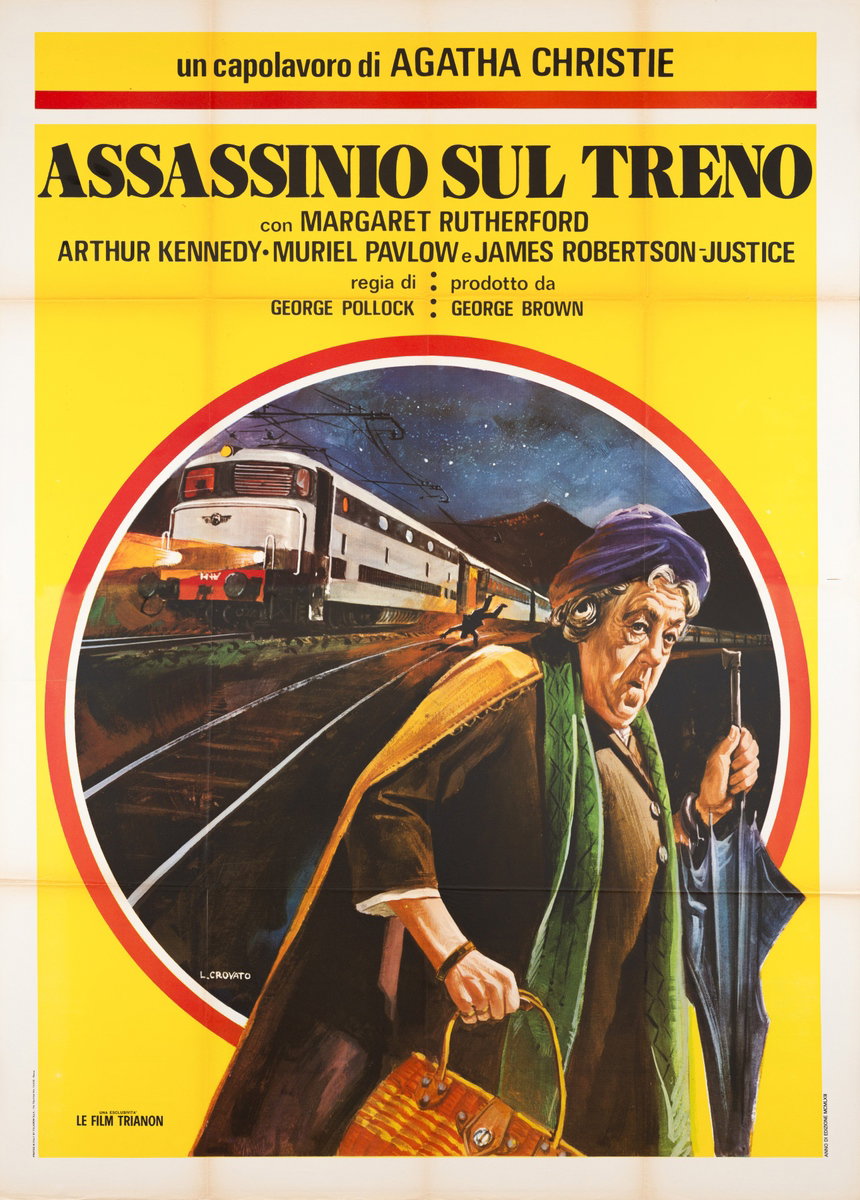 Assassinio sul treno - Manifesto 2