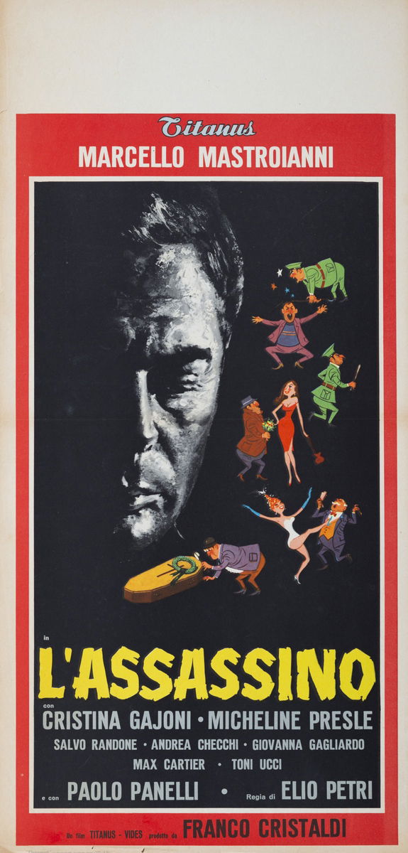 L'assassino - Locandina 1