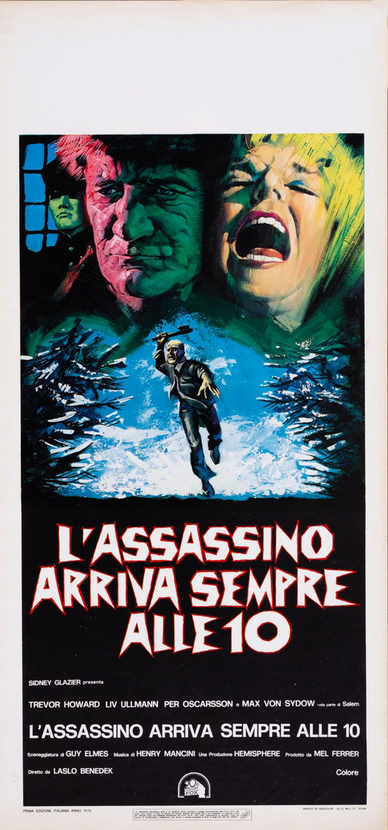 The Night Visitor - Lobby Card 1