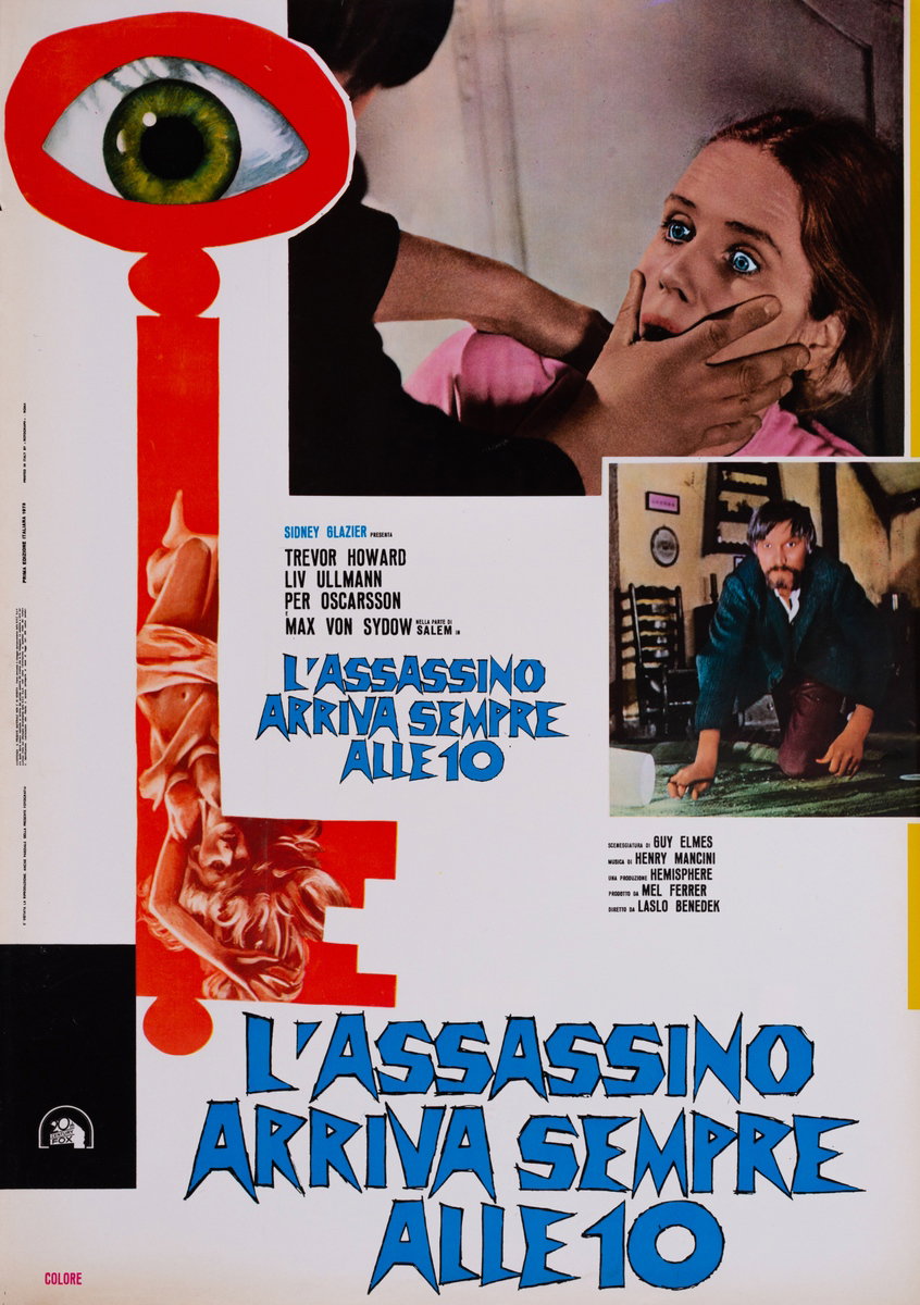 Poster 3 for the film The Night Visitor (1971)