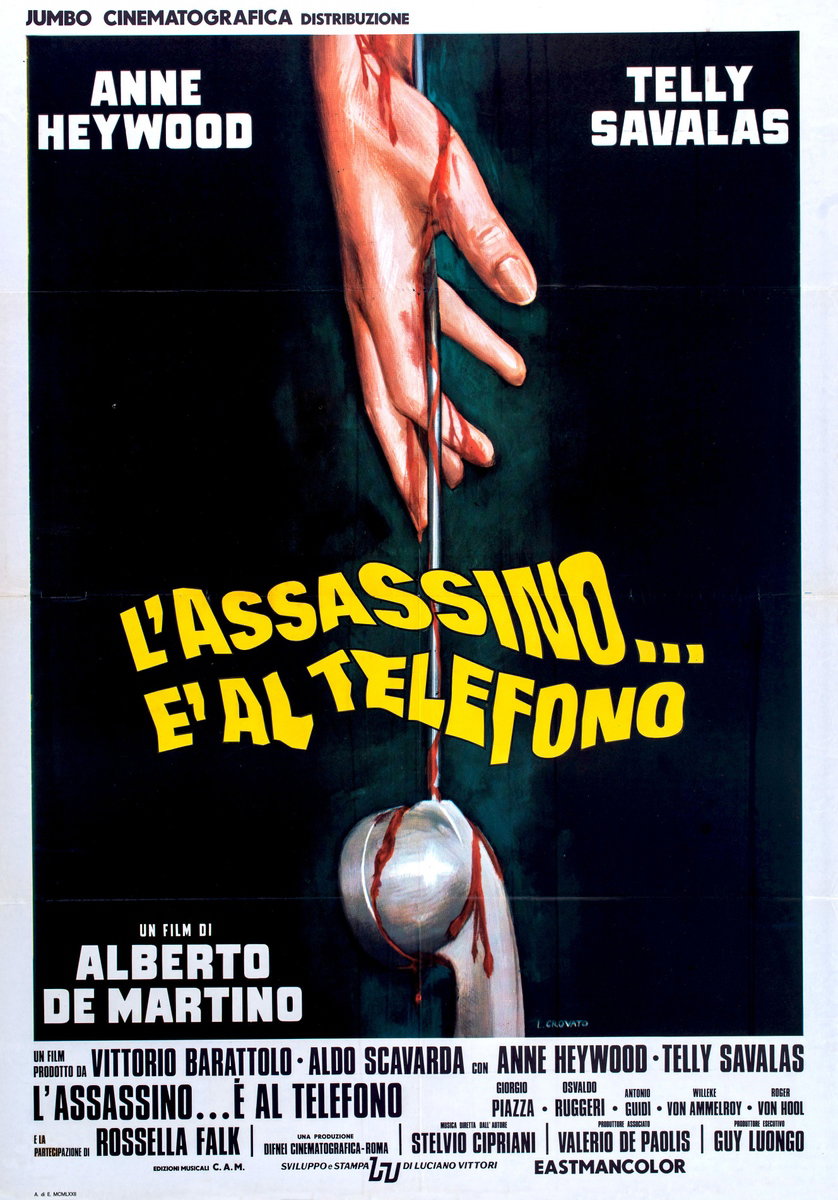 L'assassino... è al telefono - Manifesto 3