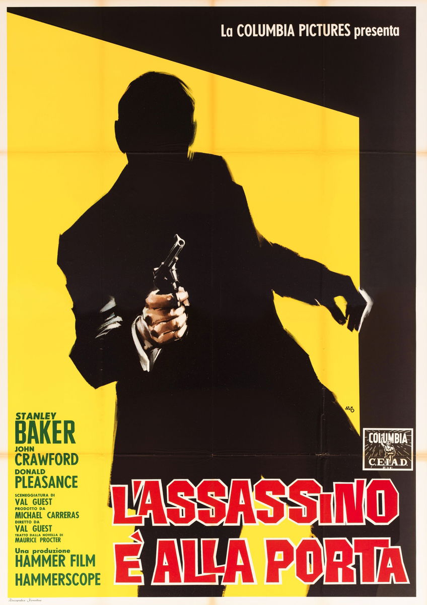 L'assassino è alla porta - Manifesto 1