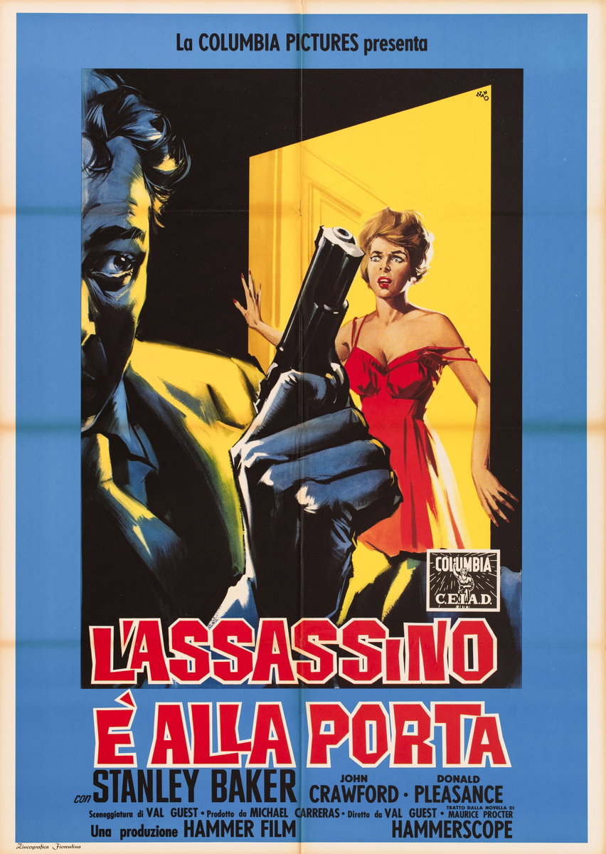 L'assassino è alla porta - Manifesto 2