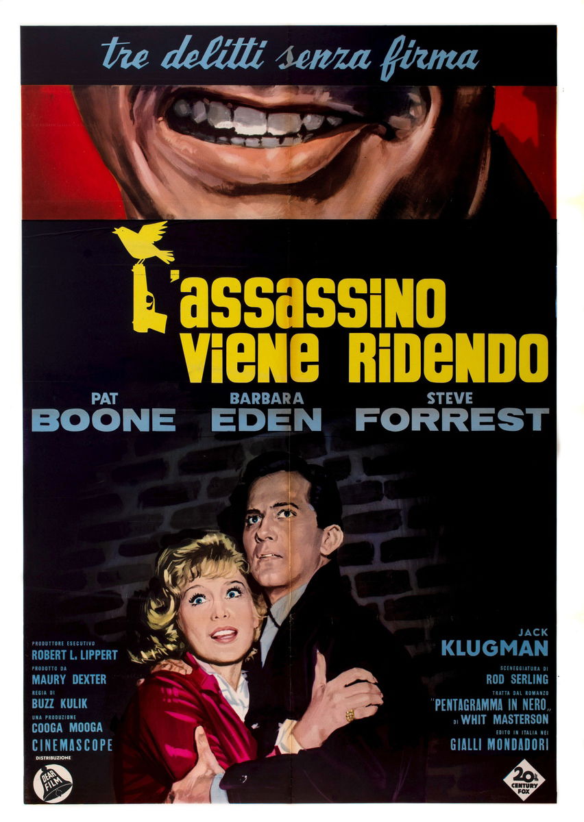 L'assassino viene ridendo - Manifesto 1