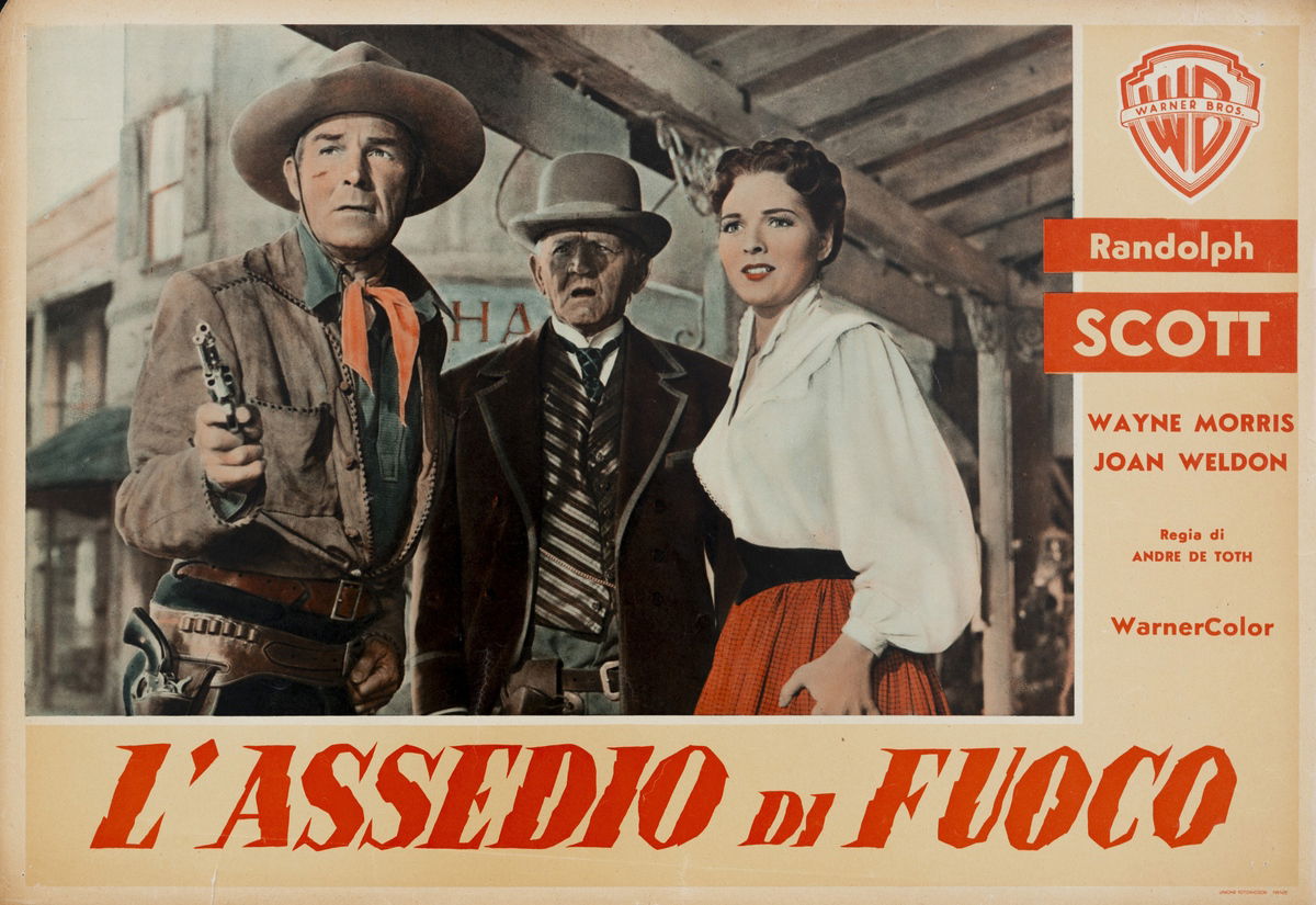 L'assedio di fuoco - Fotobusta 1