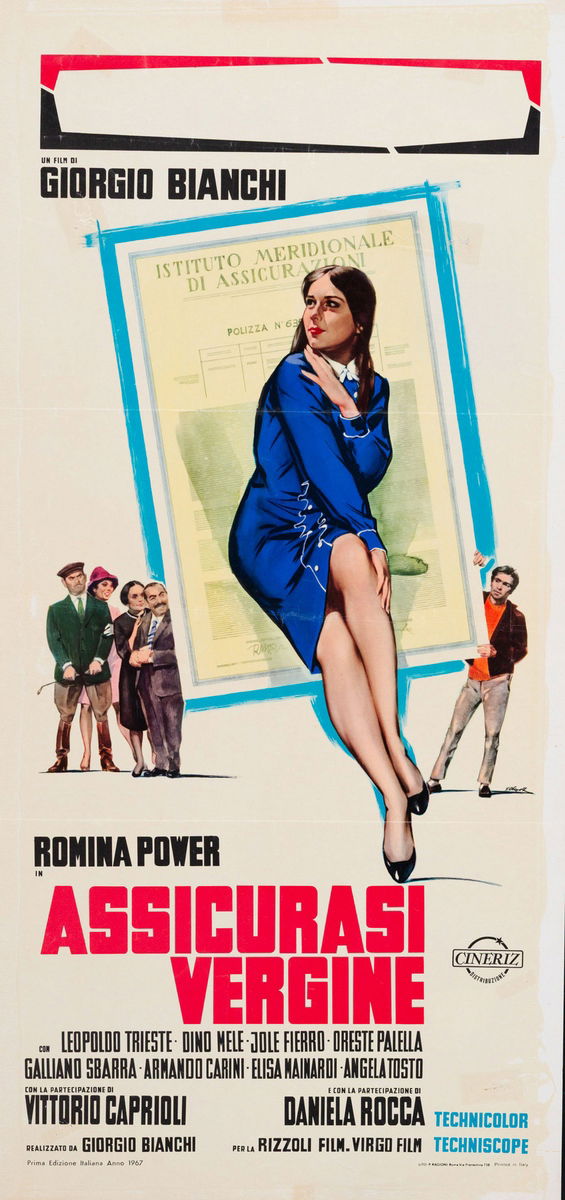 Insurance on a Virgin - Lobby Card 1