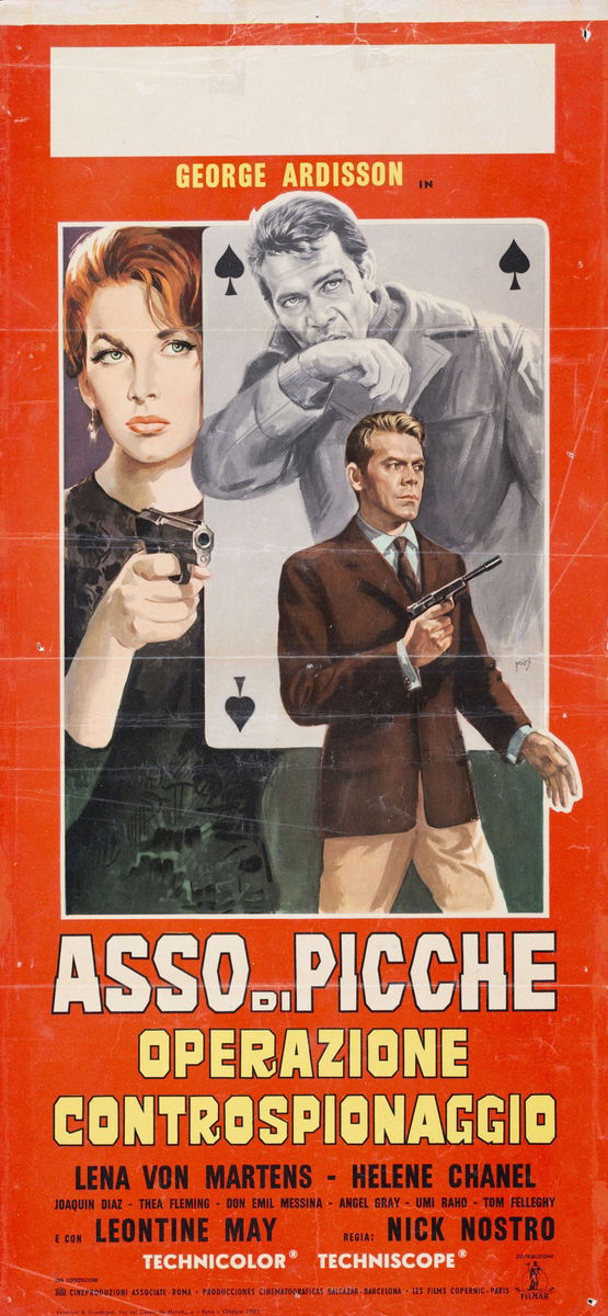 Asso di Picche: Operazione Controspionaggio - Locandina 1