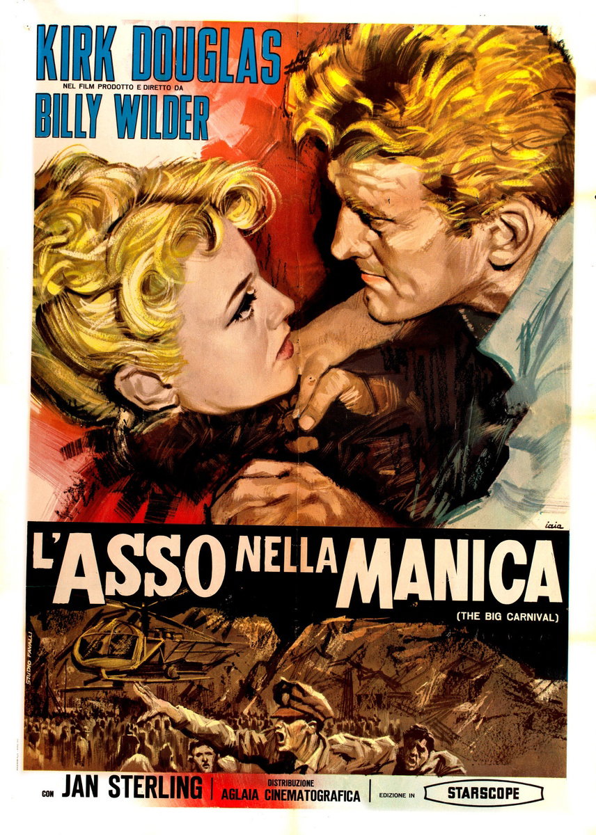 Poster 2 for the film Ace in the Hole (1951)