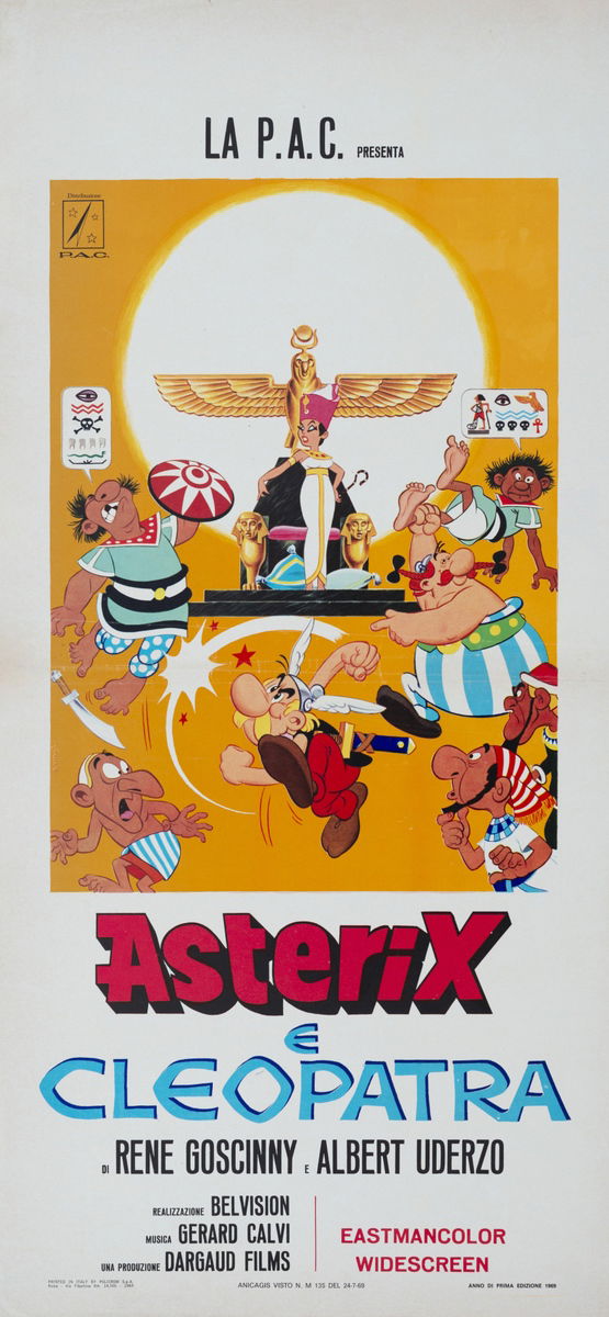 Asterix and Cleopatra - Lobby Card 1