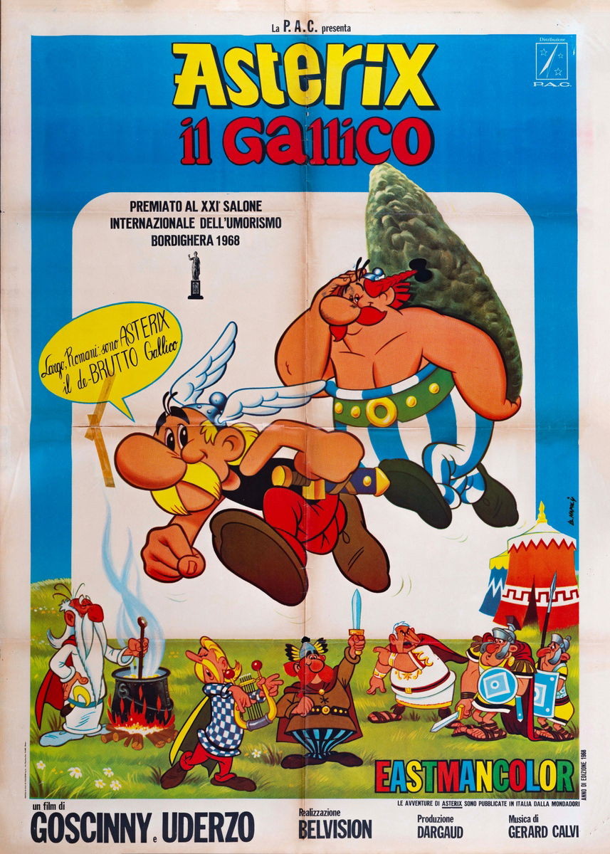 Asterix il gallico - Manifesto 1