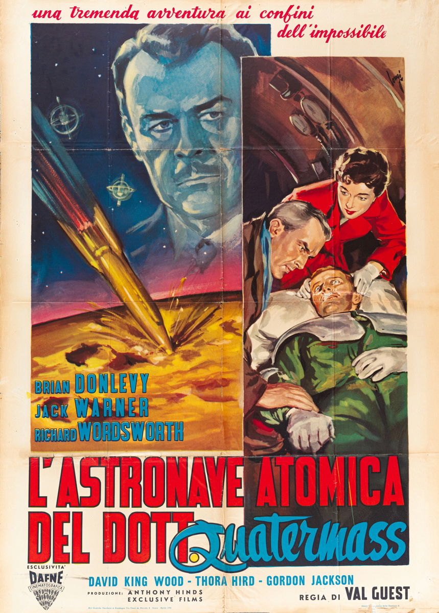 L'astronave atomica del dottor Quatermass - Manifesto 1