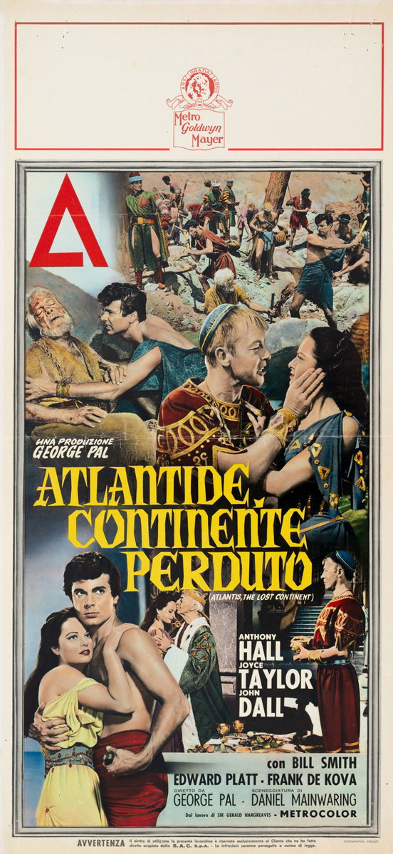 Atlantide, il continente perduto - Locandina 1