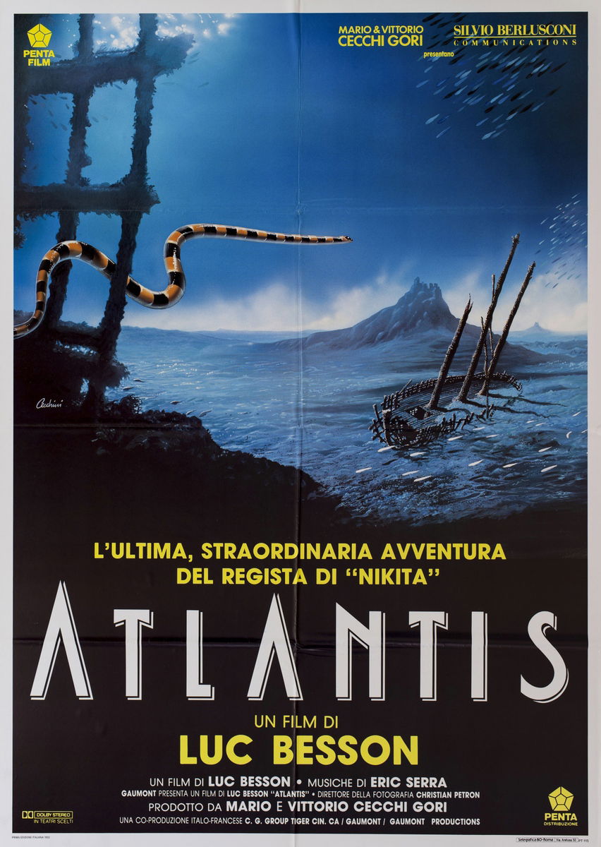 Atlantis - Le creature del mare - Manifesto 1