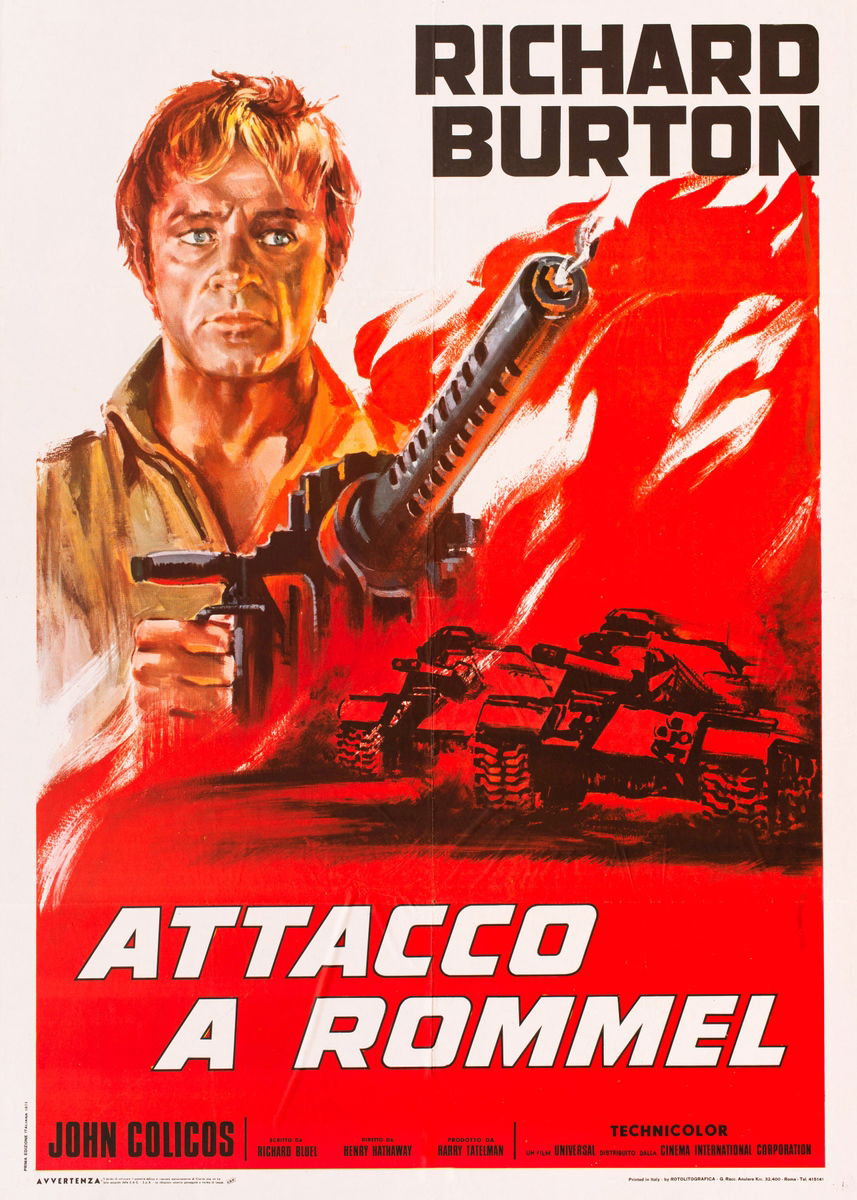 Raid on Rommel - Poster 1