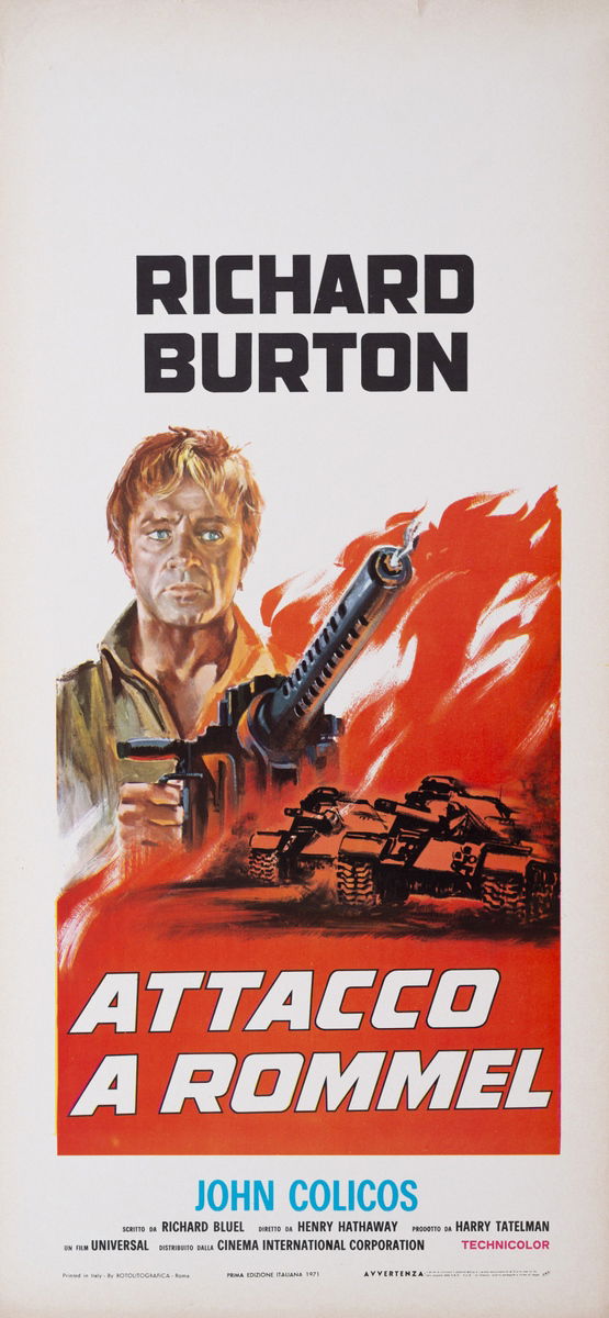 Raid on Rommel - Lobby Card 1